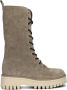 MACE Enkellaarsjes Dames M1104 Maat: 38 Materiaal: Suède Kleur: Grijs - Thumbnail 2