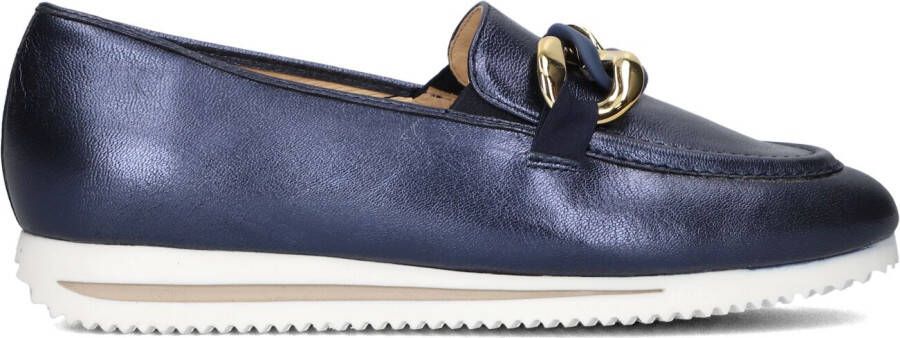 MACE Instappers Dames M3105 Maat: 41 Materiaal: Leer Kleur: Blauw