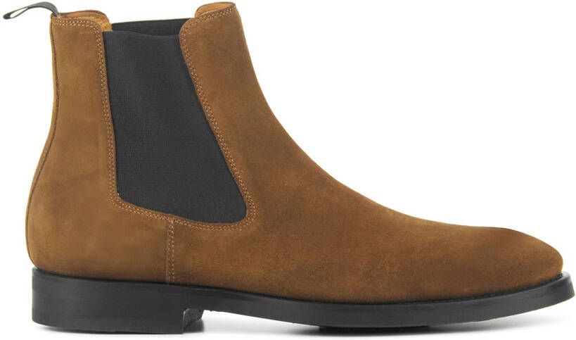 Magnanni Chelsea boots Heren Boots Laarzen Herenschoenen Suède 25559 Cognac - Foto 2