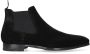 Magnanni Chelsea boots Heren Boots Laarzen Herenschoenen Suède 20109 Zwart - Thumbnail 4