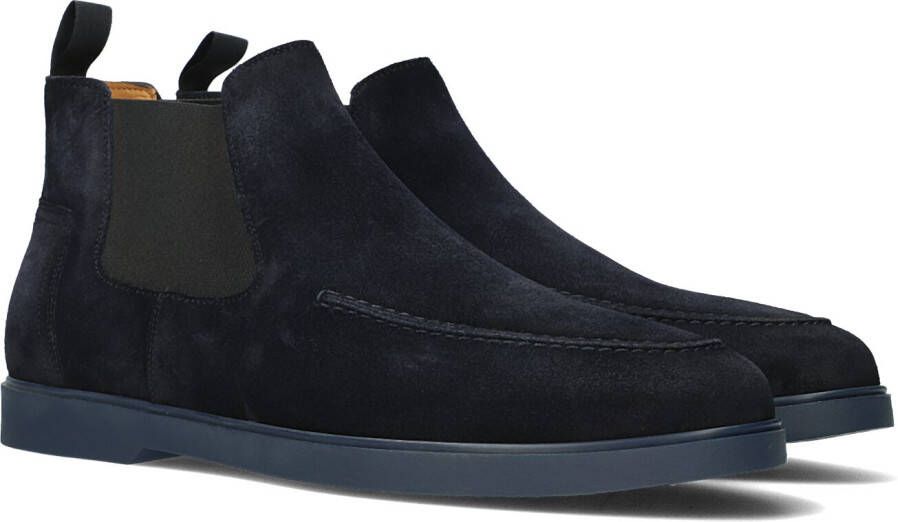 MAGNANNI Chelsea Boots Heren 24597 Maat: 45 Materiaal: Suède Kleur: Blauw