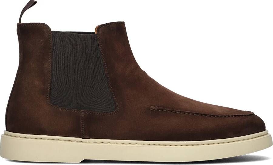MAGNANNI Chelsea Boots Heren 26301 Maat: 45 Materiaal: Textiel Kleur: Bruin