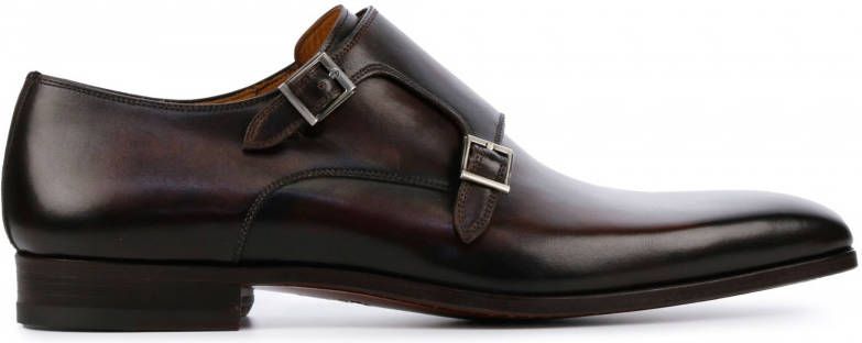 Magnanni Instappers Heren Gespschoenen Herenschoenen Suède 20501 Bruin -  Schoenen.nl