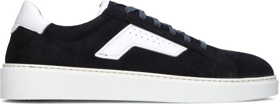 MAGNANNI Lage Sneakers Heren 25349 Sue Maat: 40 Materiaal: Suède Kleur: Blauw