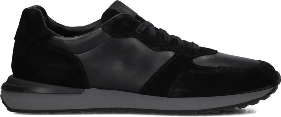 MAGNANNI Lage Sneakers Heren 26313 Maat: 44 Materiaal: Leer Kleur: Zwart - Foto 2