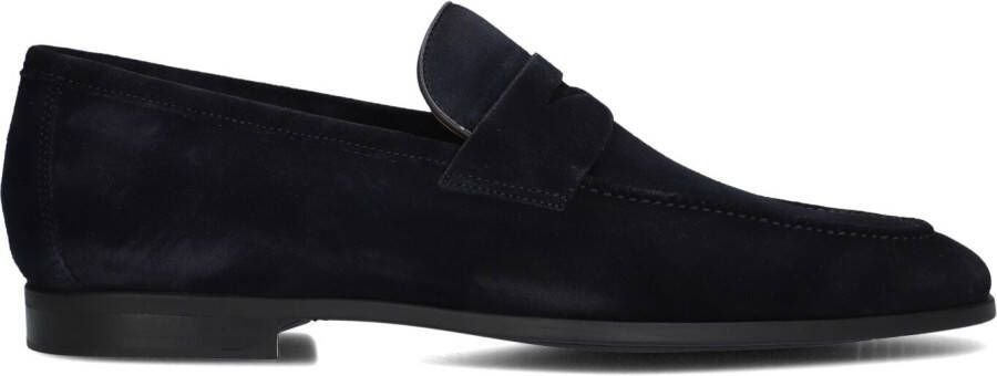Magnanni Instappers Heren Instapschoenen Herenschoenen Suède 24412 Blauw - Foto 3