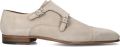 Magnanni 15330~~~~~~~~~~~~~~~~~~~~~~~~~ Gespschoenen Nette herenschoenen Heren veterschoen Wit beige - Lichtbeige