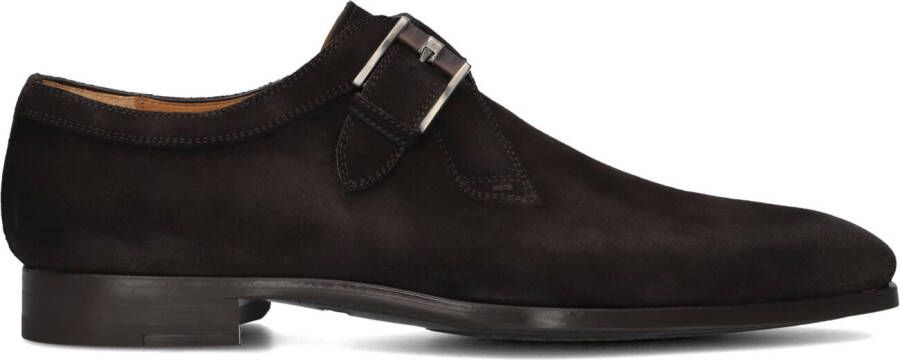 Magnanni Instappers Heren Gespschoenen Herenschoenen Suède 16618 Bruin combi - Foto 6