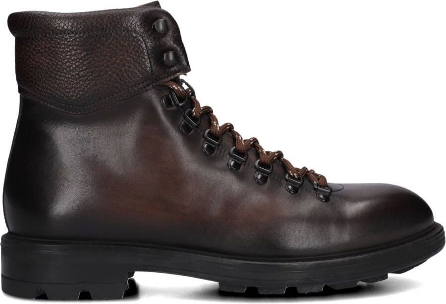 MAGNANNI Veterboots Dames 25407 Maat: 39 Materiaal: Leer Kleur: Bruin