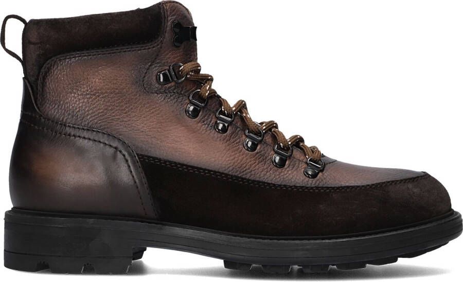 MAGNANNI Veterboots Heren 26022 Maat: 39 Materiaal: Leer Kleur: Bruin