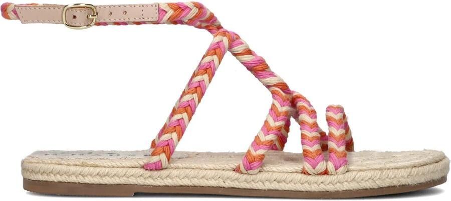MANEBI Sandalen Dames T85y0 Textiel Roze