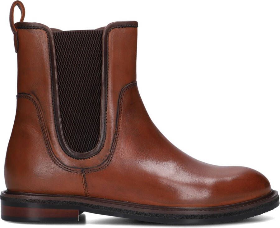 MARIPE Enkelboots Dames Fabiola Maat: 39 Materiaal: Leer Kleur: Cognac