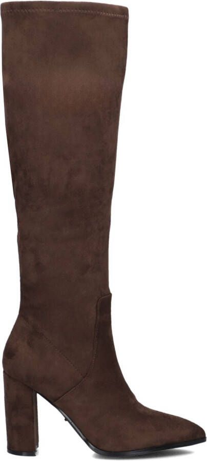 MARLOU Hoge Laarzen Dames 0492-21 Maat: 38 Materiaal: Textiel Kleur: Bruin