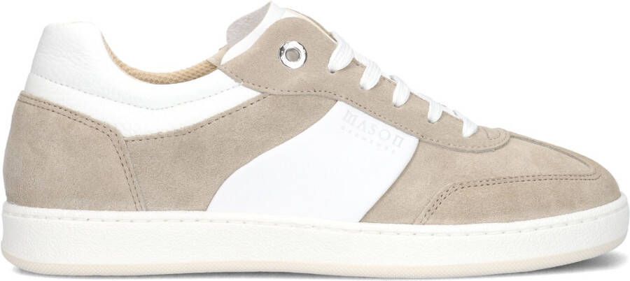 Mason Garments Lage Sneakers Dames Napoli Tradizionale Maat: 36 Materiaal: Suède Kleur: Creme