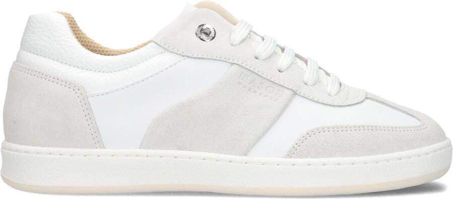 Mason Garments Lage Sneakers Dames Napoli Tradizionale Maat: 36 Materiaal: Canvas Kleur: Wit
