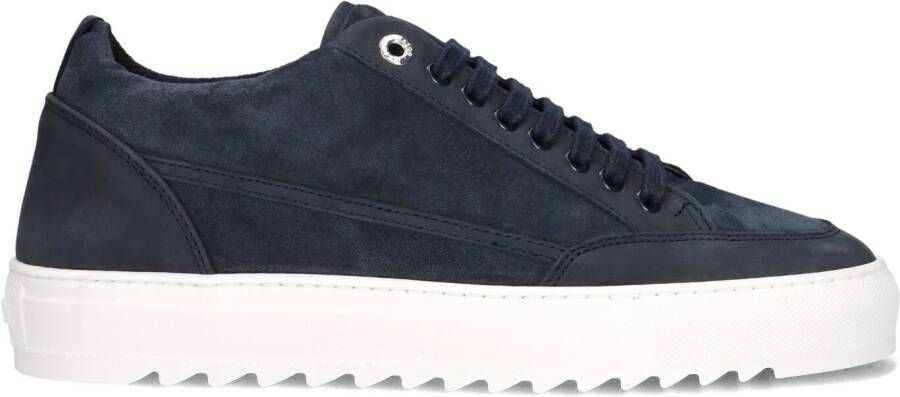 Mason Garments Lage Sneakers Dames Tia Elementare Maat: 40 Materiaal: Suède Kleur: Blauw