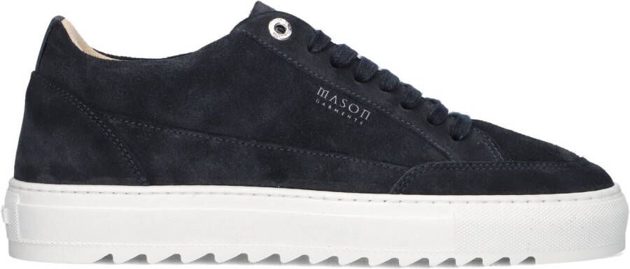 Mason Garments Lage Sneakers Heren Tia Nativo Maat: 44 Materiaal: Suède Kleur: Blauw