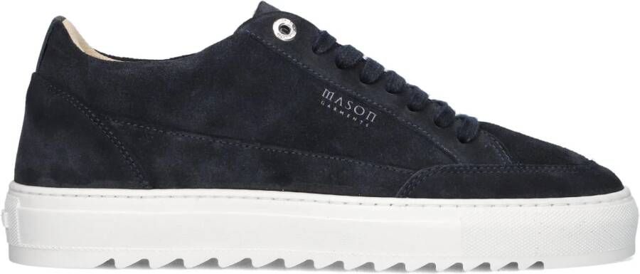 Mason Garments Lage Sneakers Heren Tia Nativo Maat: 47 Materiaal: Suède Kleur: Blauw