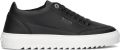 Mason Garments Lage Sneakers Heren Tia Nuovo Leer Zwart - Zwart