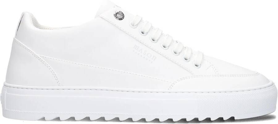 Mason Garments Lage Sneakers Heren Tia Nuovo Maat: 47 Materiaal: Leer Kleur: Wit