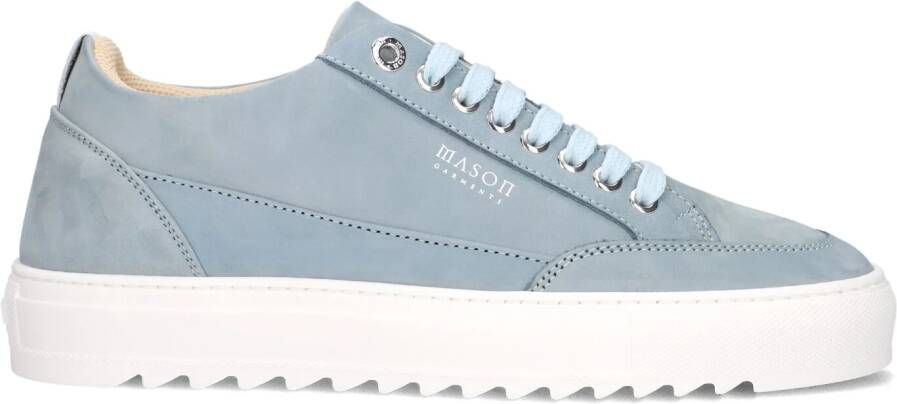 Mason Garments Lage Sneakers Dames Tia Originale Nuovo Maat: 41 Materiaal: Suède Kleur: Blauw - Foto 3
