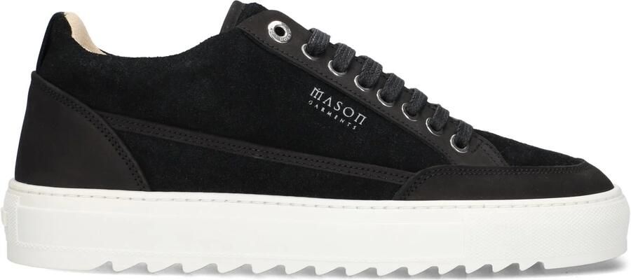 Mason Garments Lage Sneakers Heren Tia Miscuglio Maat: 45 Materiaal: Suède Kleur: Zwart