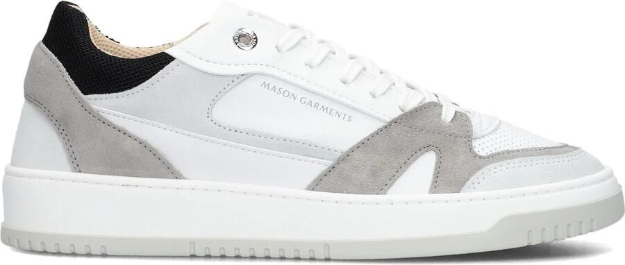 Mason Garments Lage Sneakers Heren Matera Primo Maat: 41 Materiaal: Leer Kleur: Wit - Foto 2
