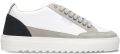 Mason Garments Lage Sneakers Heren Tia Ludico Leer Wit - Wit