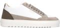 Mason Garments Lage Sneakers Heren Tia Ludico Leer Wit - Wit
