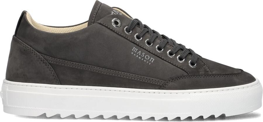 Mason Garments Lage Sneakers Heren Tia Nubuck Donkergrijs - Foto 1