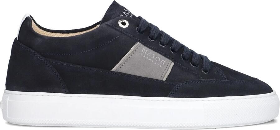 Mason Garments Lage Sneakers Heren Tia Sport Maat: 44 Materiaal: Suède Kleur: Wit