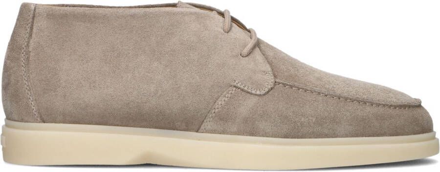 Mason Garments Veterschoenen Heren Amalfi Boat Maat: 45 Materiaal: Suède Kleur: Beige - Foto 2