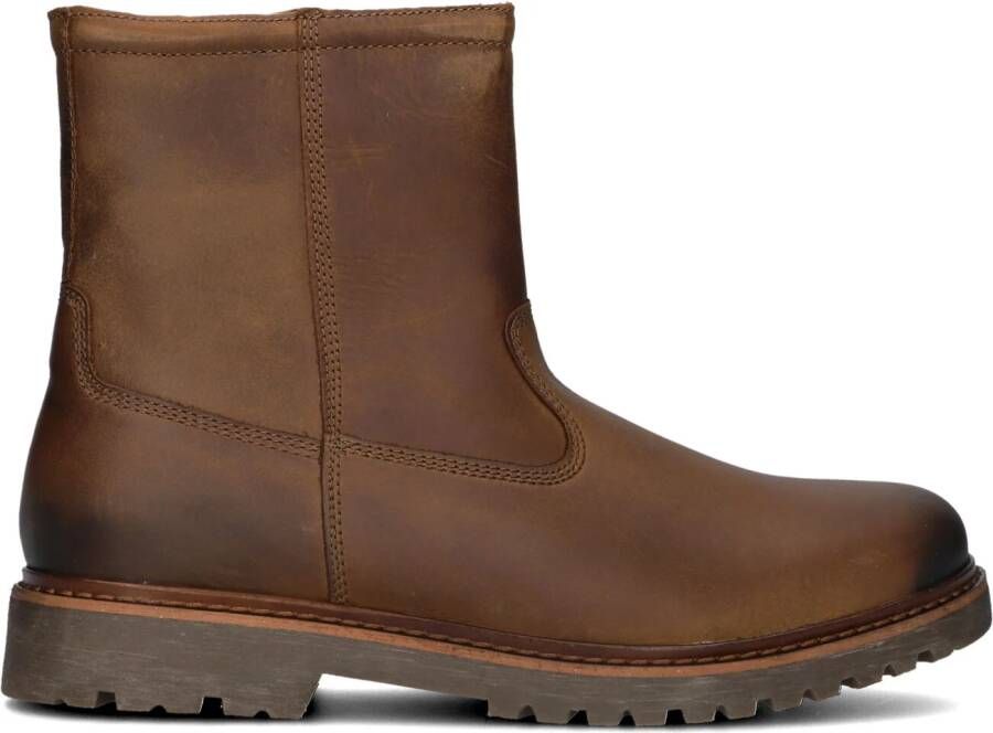 MAZZELTOV Enkelboots Heren 570020 Maat: 46 Materiaal: Leer Kleur: Cognac - Foto 3