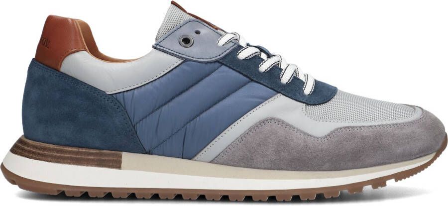 MAZZELTOV Lage Sneakers Heren 13653 Maat: 41 Materiaal: Leer Kleur: Grijs - Foto 3