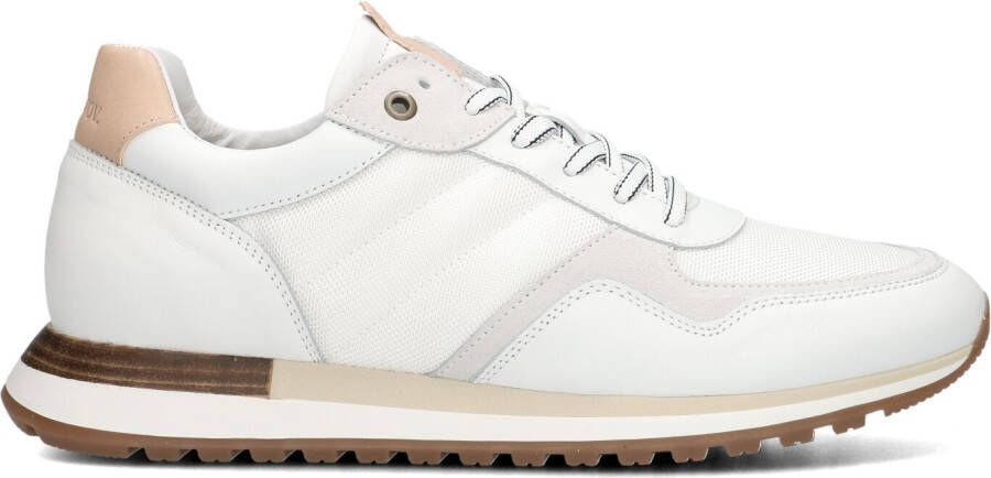 MAZZELTOV Lage Sneakers Heren 13653 Maat: 46 Materiaal: Leer Kleur: Wit - Foto 3