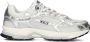 MERCER AMSTERDAM Lage Sneakers Dames Re-run Pineapple Maat: 36 Materiaal: Mesh Kleur: Zilver - Thumbnail 3