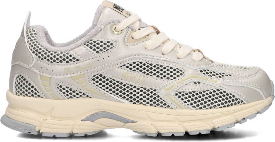 MERCER AMSTERDAM Lage Sneakers Dames The Re-run Champagne Maat: 36 Materiaal: Mesh Kleur: Beige