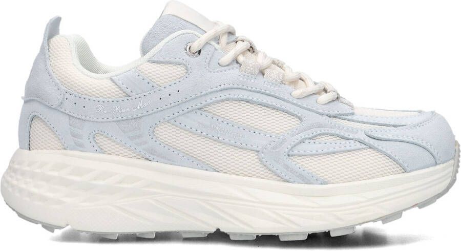 MERCER AMSTERDAM Lage Sneakers Dames The Re-run Max Suede Maat: 39 Materiaal: Textiel Kleur: Blauw