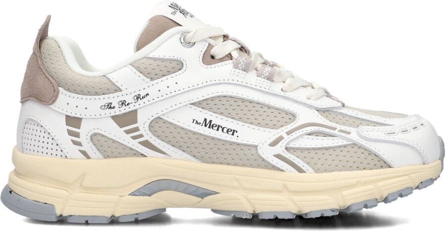 MERCER AMSTERDAM Lage Sneakers Dames The Re-run Vintage Maat: 42 Materiaal: Textiel Kleur: Wit