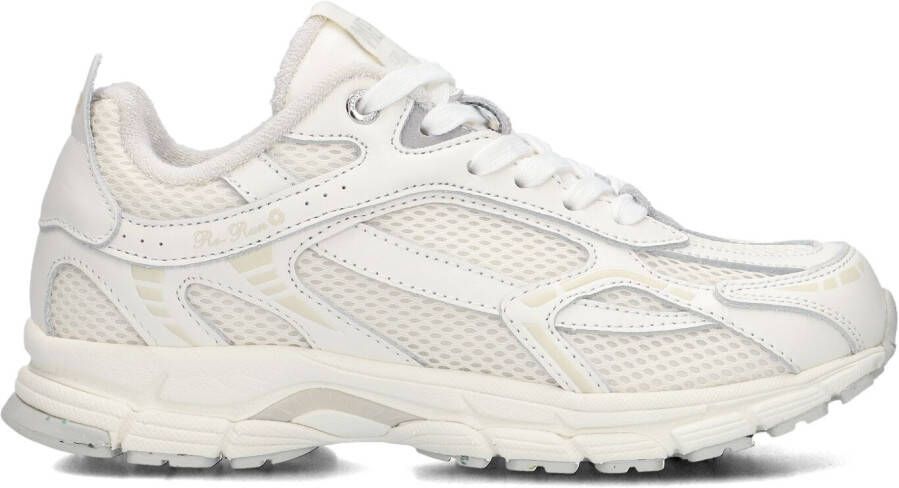 MERCER AMSTERDAM Lage Sneakers Dames The Re-run Vintage Premium Maat: 36 Materiaal: Mesh Kleur: Wit