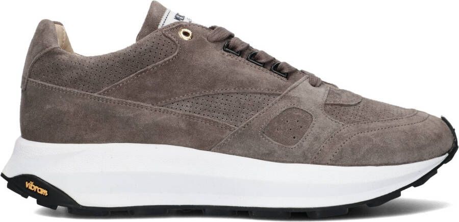 MERCER AMSTERDAM Lage Sneakers Heren Racer Heren Maat: 39 Materiaal: Suède Kleur: Taupe