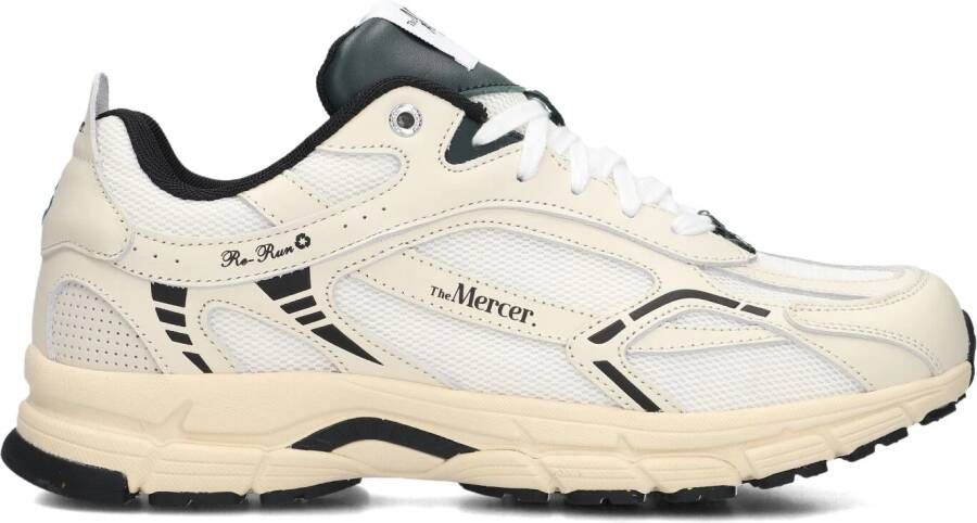 MERCER AMSTERDAM Lage Sneakers Heren The Re-run Nappa Maat: 45 Materiaal: Mesh Kleur: Beige