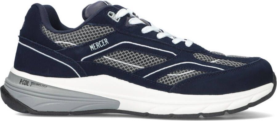 MERCER AMSTERDAM Lage Sneakers Heren The Re-run V2 Men Maat: 42 Materiaal: Suède Kleur: Blauw - Foto 3