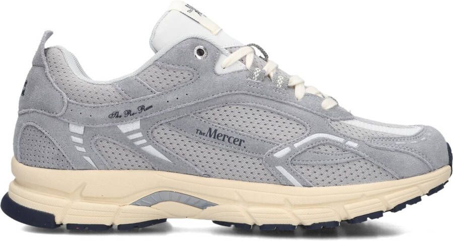 MERCER AMSTERDAM Lage Sneakers Heren The Re-run Vintage M Maat: 46 Materiaal: Mesh Kleur: Grijs