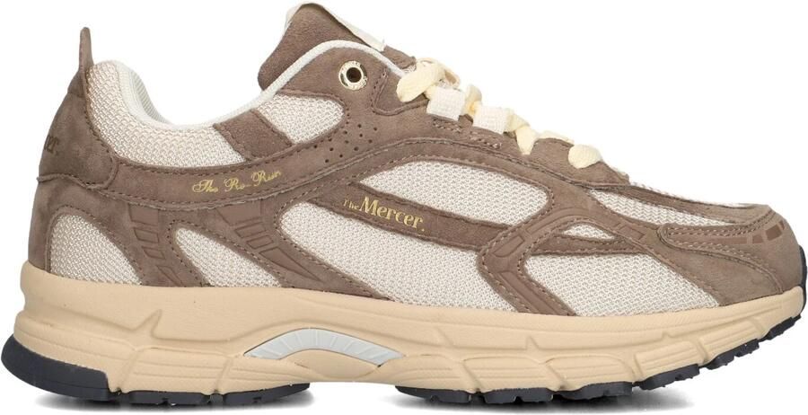 MERCER AMSTERDAM Lage Sneakers Dames The Re-run Desert 2.0 Maat: 43 Materiaal: Suède Kleur: Taupe