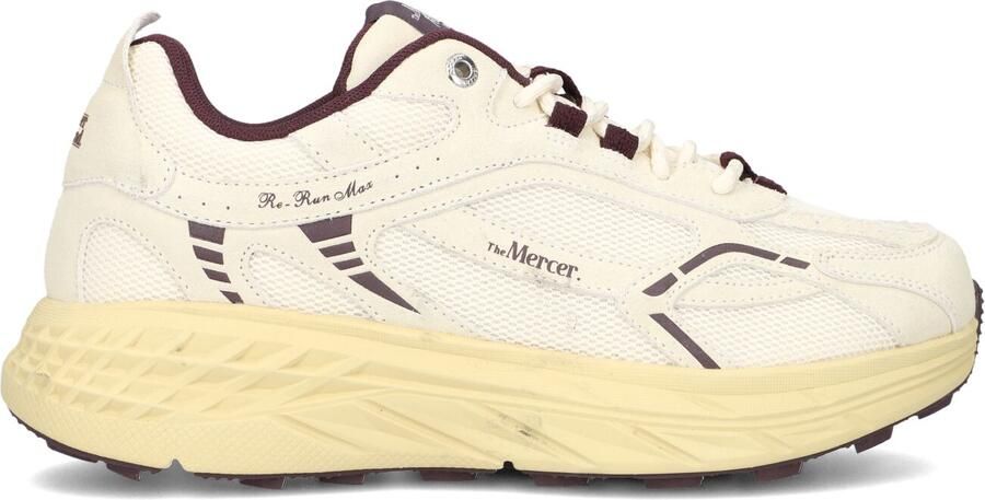 MERCER AMSTERDAM Lage Sneakers Dames The Re-run Max Suède Beige - Foto 4