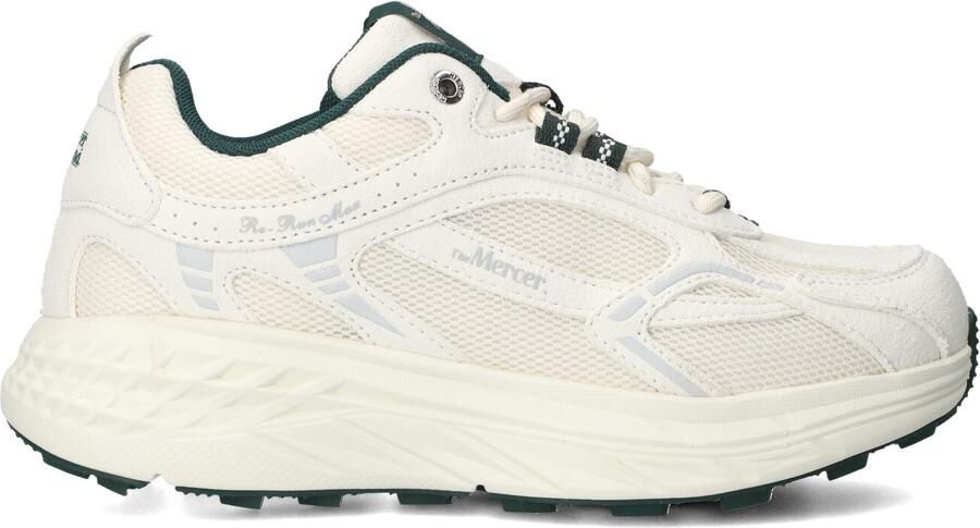 MERCER AMSTERDAM Lage Sneakers The Re-run Max Maat: 43 Materiaal: Suède Kleur: Wit - Foto 4