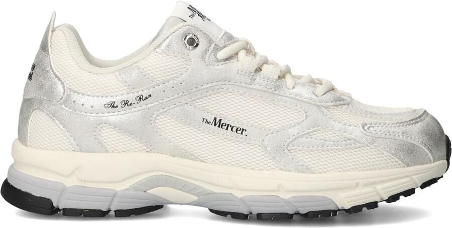 MERCER AMSTERDAM Lage Sneakers Dames The Re-run Metallic Maat: 43 Materiaal: Textiel Kleur: Wit