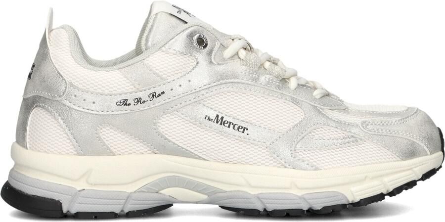 MERCER AMSTERDAM Lage Sneakers Dames The Re-run Metallic Maat: 43 Materiaal: Textiel Kleur: Zilverkleurig