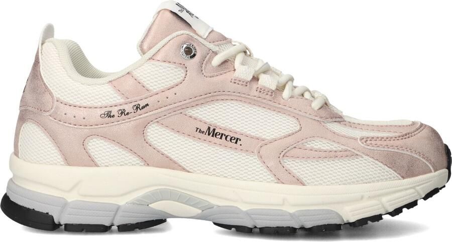 MERCER AMSTERDAM Lage Sneakers Dames The Re-run Metallic Maat: 40 Materiaal: Textiel Kleur: Roze